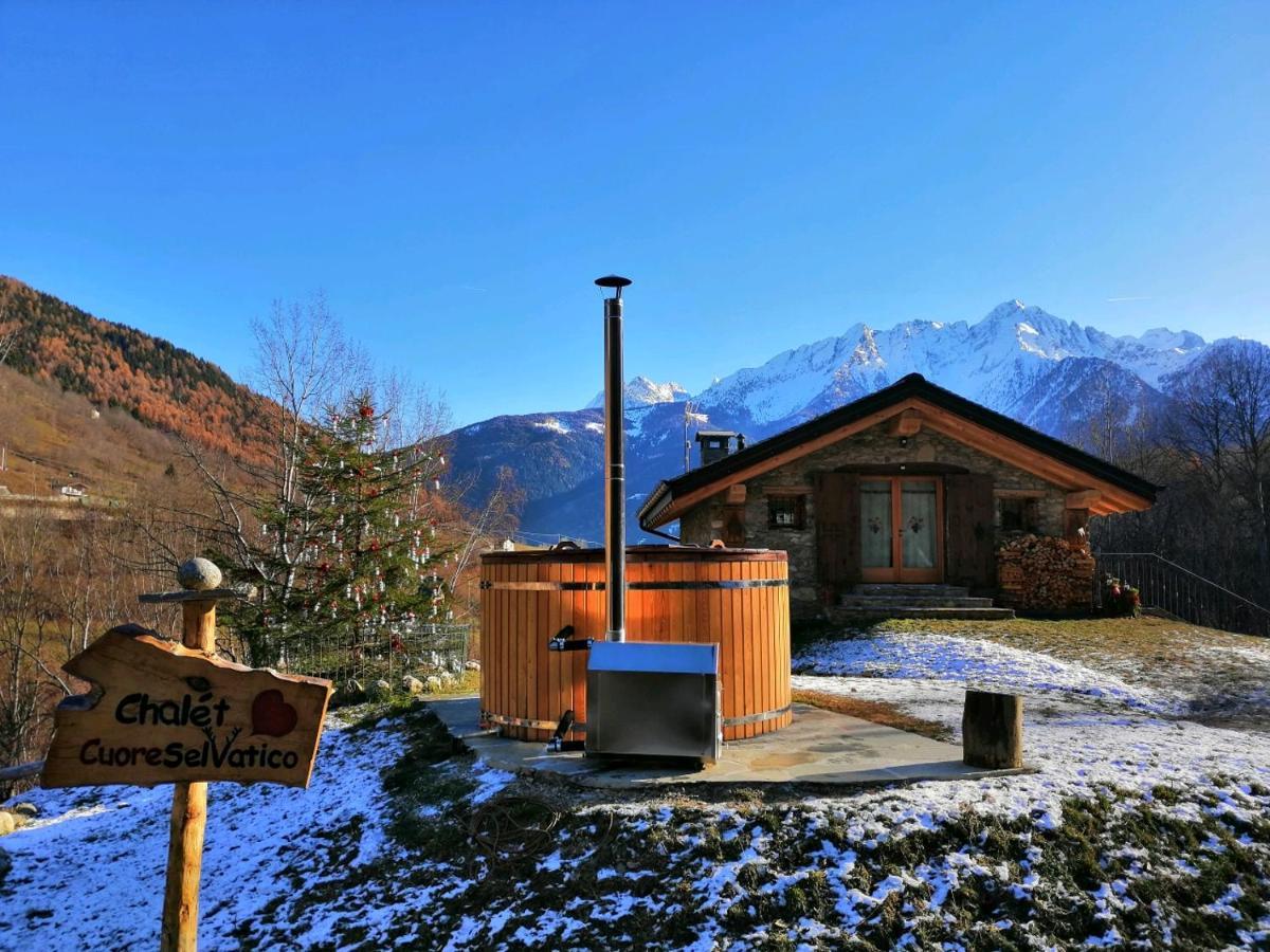 Chalet Cuore Selvatico Monno Exterior photo